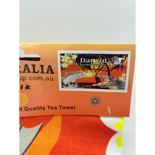 Boomup australia tea towel souvenir - kitchen towels home&living materials