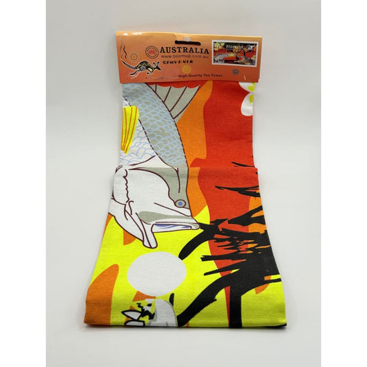 Boomup australia tea towel souvenir - kitchen towels home&living materials