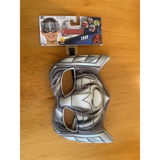 Marvel thor plush mask grey 6 + years - masks costume