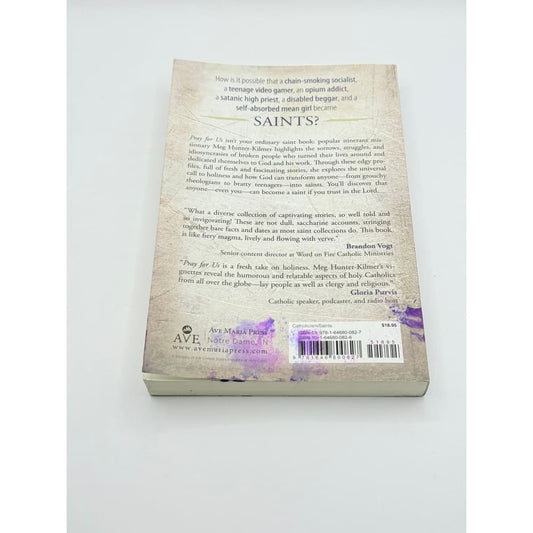 Pray for us: 75 saints who sinned suffered and struggled on their way to holiness by meg hunter-kilmer - prayer cards