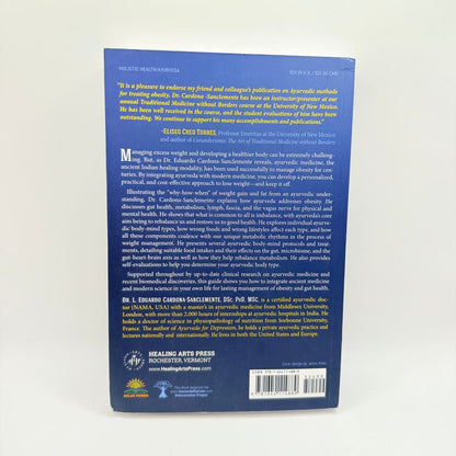 Ayurveda for obesity and gut health by dr. L. Eduardo cardona-sanclemente - print books what’s new printed media