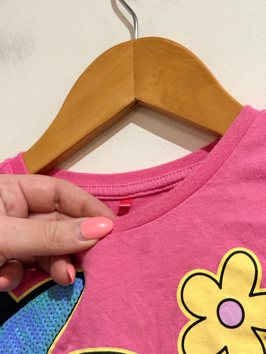 Disney Minnie Mouse Pink Graphic Tee - Size 4