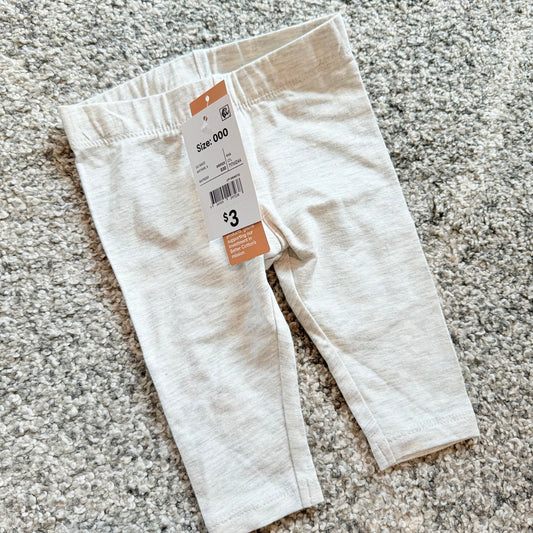 Baby leggings (size 000) – soft & comfy cotton blend! - leggings baby clothing