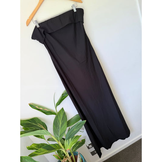 Beginning botique size 16 lei strapless black maxi dress rrp $119 - dresses top women’s apparel