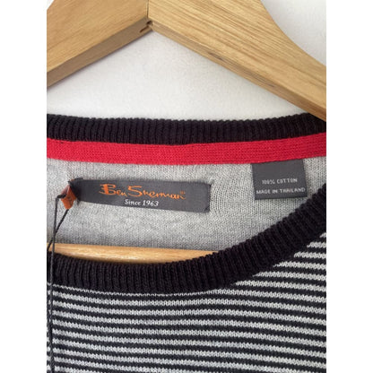 Bnwt ben sherman xxl cotton knit pullover rrp $159 - xxl - sweaters clothing & fashion - men - sweater - sweaters men’s