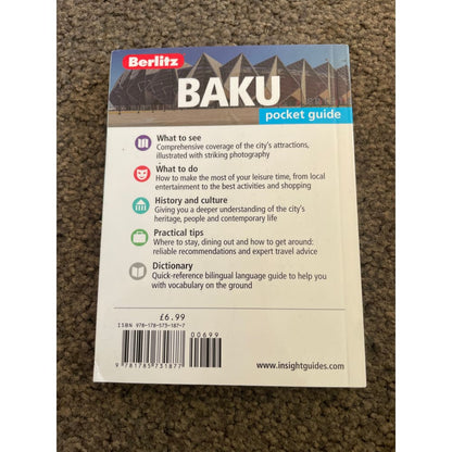Berlitz pocket guide: baku - print books printed media