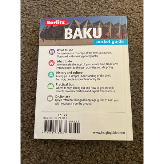 Berlitz pocket guide: baku - print books printed media