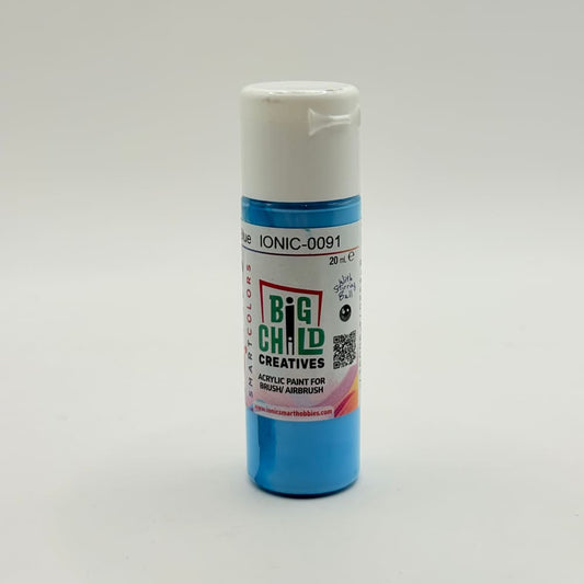 Big child creatives smartcolors acrylic paint - vibrant blue - 20ml - art & craft paint crafts