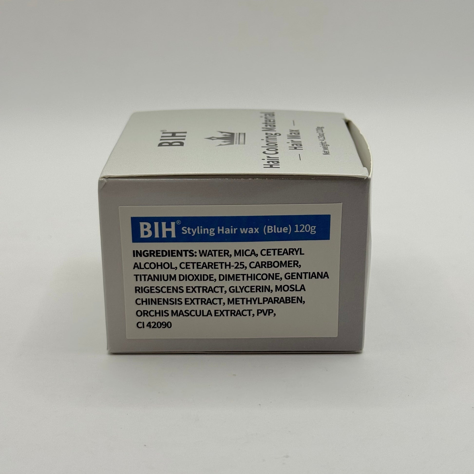 Bih hair coloring material hair wax (blue) 120g - hair color health and wellness