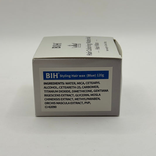 Bih hair coloring material hair wax (blue) 120g - hair color health and wellness