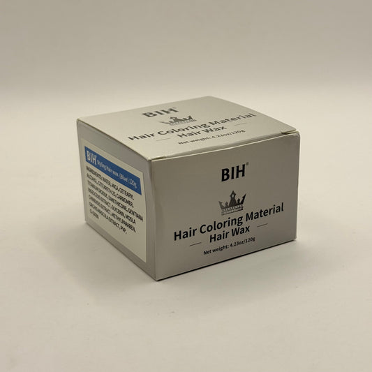 Bih hair coloring material hair wax (blue) 120g - hair color health and wellness