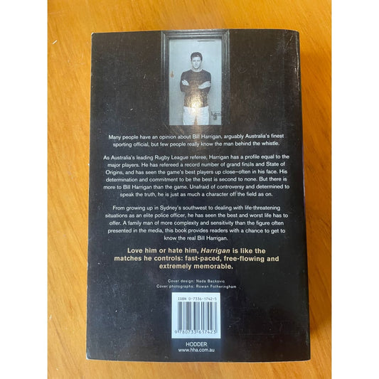 Harrigan: the referee in a league of his own by daniel lane - books condition: used printed media