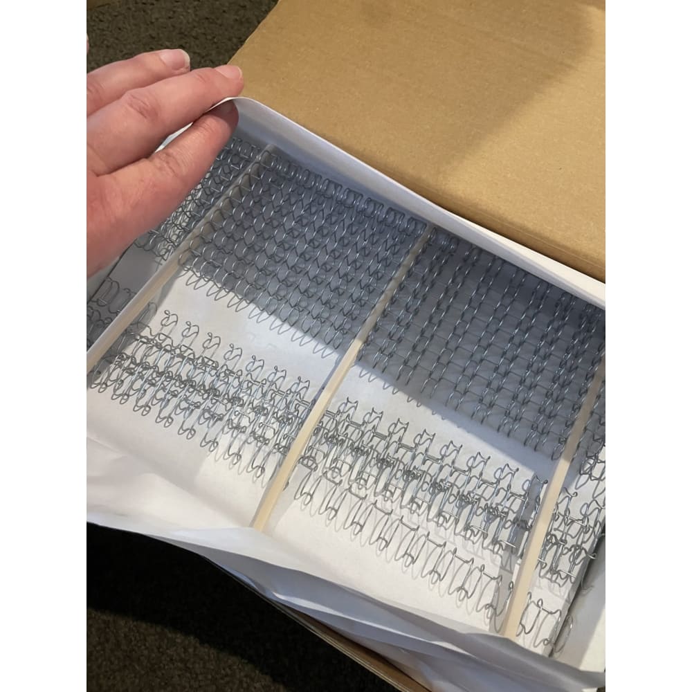 2x boxes ibico ibiwire a4 21 loop binding combs - binding combs & spines office supplies - stationery stationery