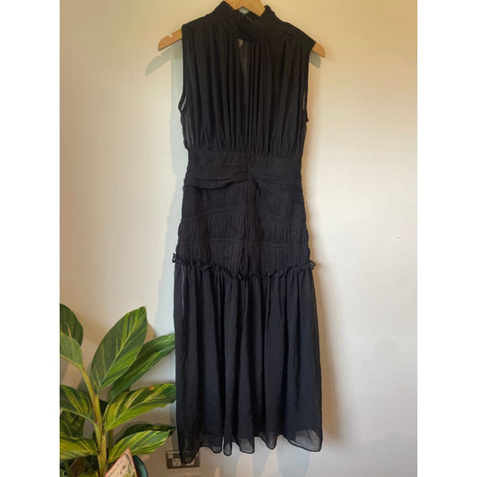 Chiffon Dress in Black