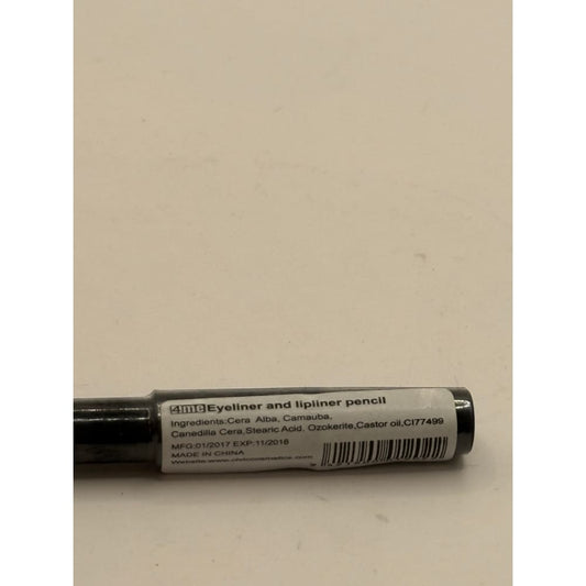 4me black eyeliner and lipliner pencil - eyeliner face & eye care women’s beauty product