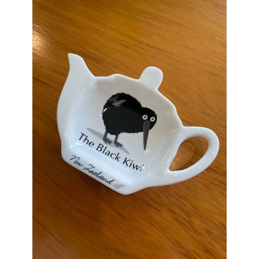 The black kiwi teaspoon / teabag holder - tea strainers home & living - kitchen - kitchen & cooking home&living