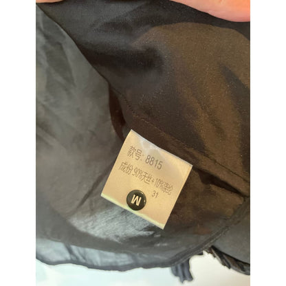 Brand new cut label blouse – size m – black ruffled button down – clearance - blouses blouse - bnew label cut branded