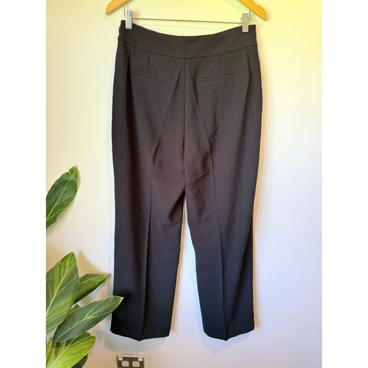 Jacquie size 10 black wide leg pants - trousers bottom women’s apparel