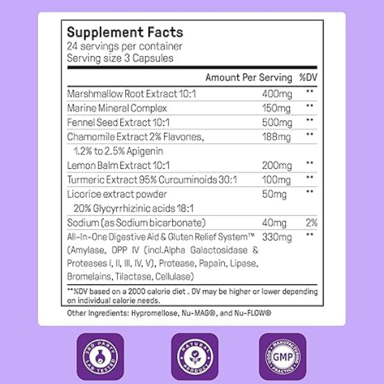 Happy mammoth bloat banisher - digestive supplements health and wellness