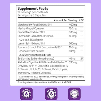 Happy mammoth bloat banisher - digestive supplements health and wellness