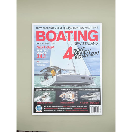 Boating new zealand magazine - december 2024 - magazines & newspapers printed media