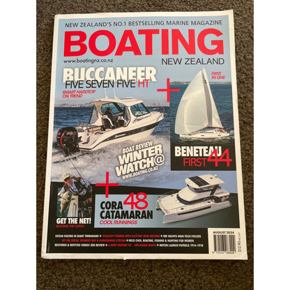 Boating new zealand - august 2024 issue - magazines printed media