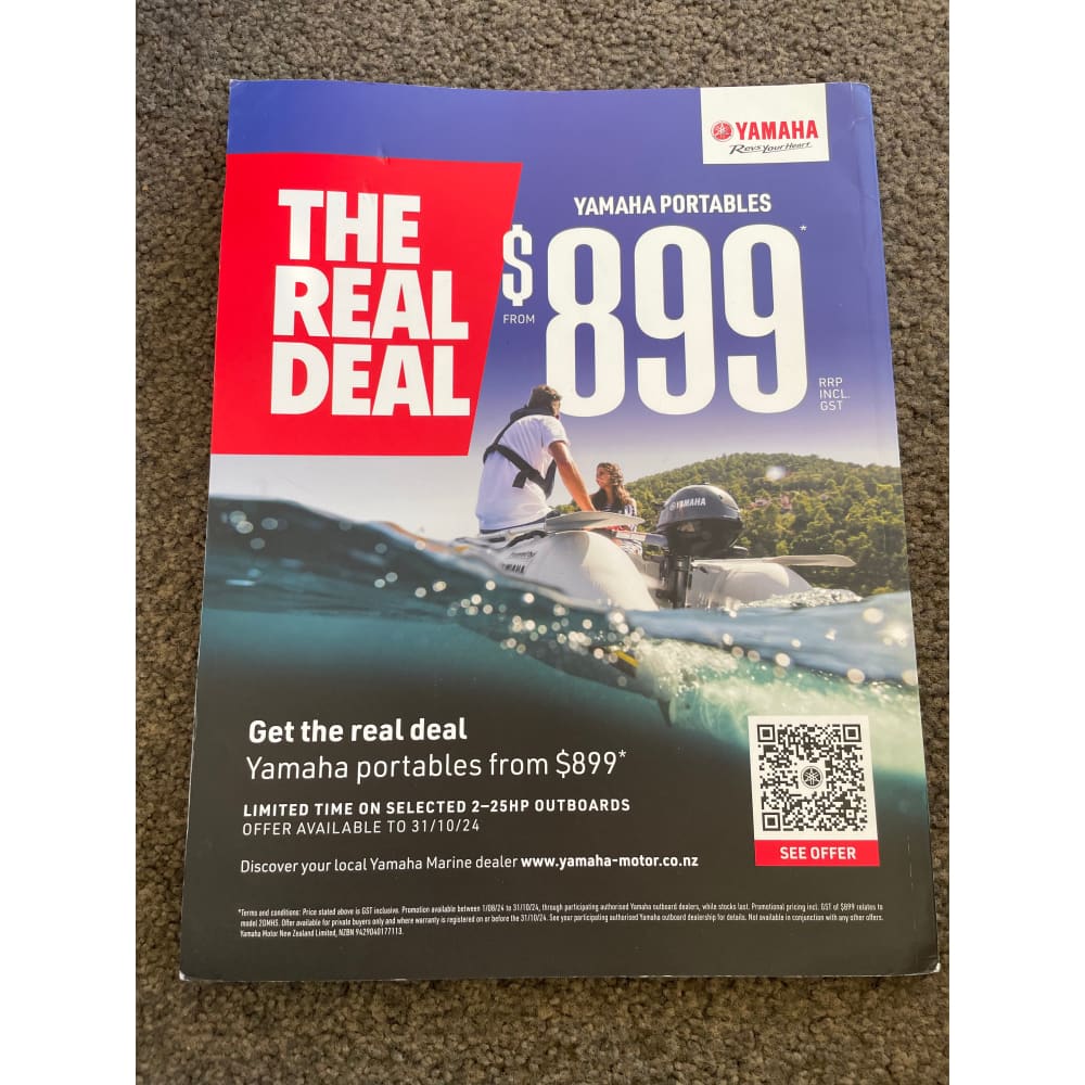 Boating new zealand - august 2024 issue - magazines printed media