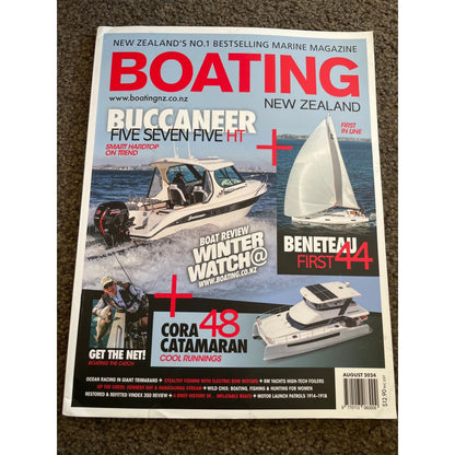 Boating new zealand - august 2024 issue - magazines printed media