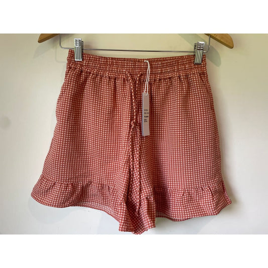 Et alia xxs boden shorts in pink gingham – brand new - shorts bottom - clothing & fashion - designer clearance - shorts