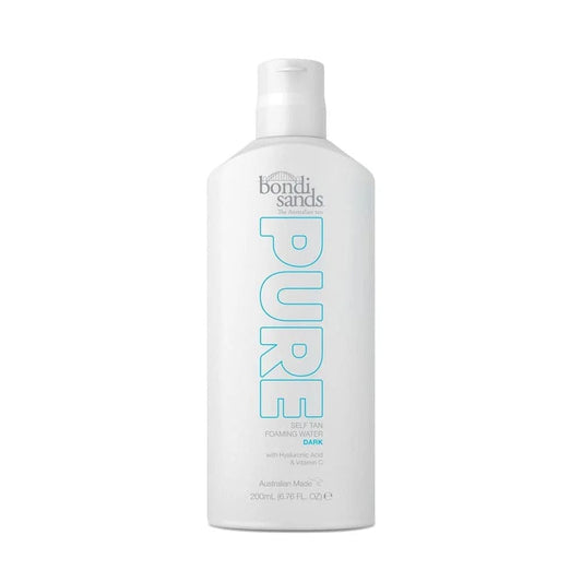 Bondi sands pure self tan foaming water dark 200ml - self tanner health and wellness