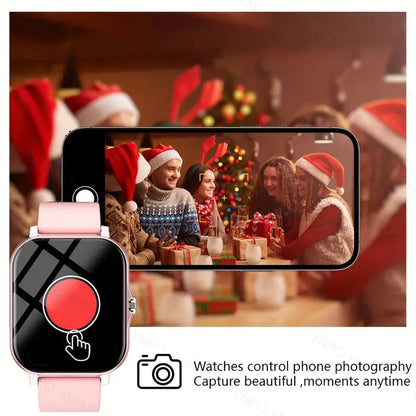 Pink & gold smartwatch - smart watches technology - watches electronics