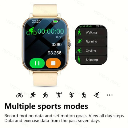 Pink & gold smartwatch - smart watches technology - watches electronics
