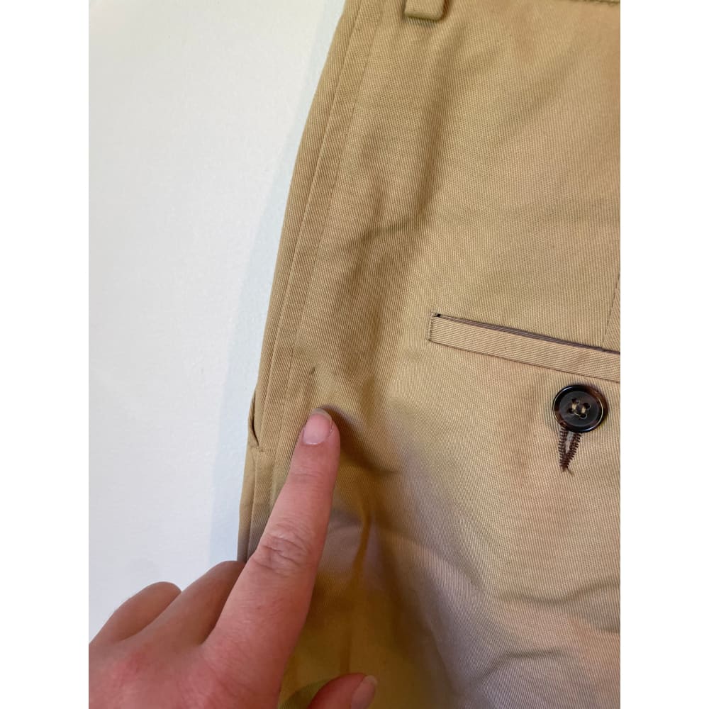 Born rugby womens chino beige size 38 (has small stain) rrp $129 - chinos clothing & fashion - pants women’s apparel