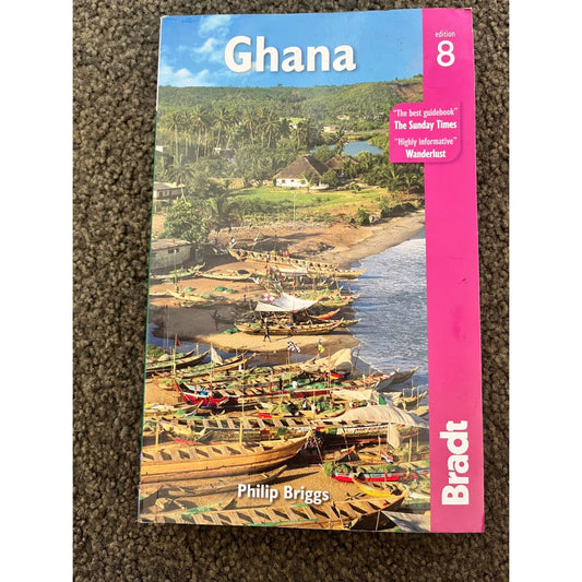 Ghana 8th edition by philip briggs - print books condition: used printed media