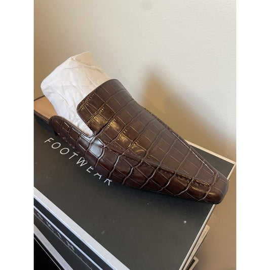 Skin footwear size 40 choc croc mules - flats clothing & fashion - flats women’s shoes