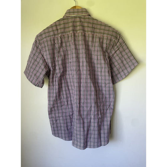Brand new via verona size 40 cotton short sleeve shirt - 40 - shirts clothing & fashion - men - shirt - short sleeve
