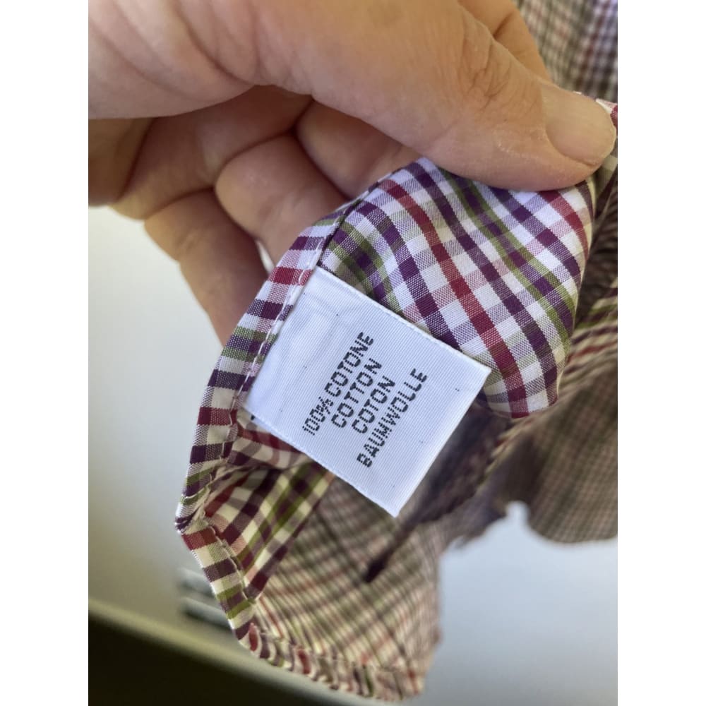 Brand new via verona size 40 cotton short sleeve shirt - 40 - shirts clothing & fashion - men - shirt - short sleeve