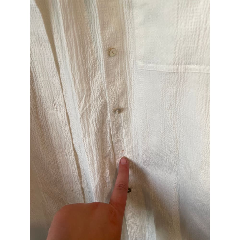 Et alia size xs dominic top (missing 1 button) - shirts blouse - clothing & fashion - designer clearance - top women’s