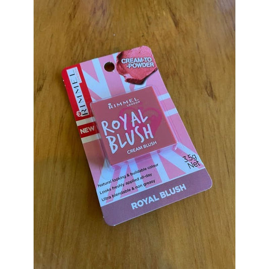 Rimmel royal blush cream blush - coral queen - blushes & bronzers makeup women’s beauty product