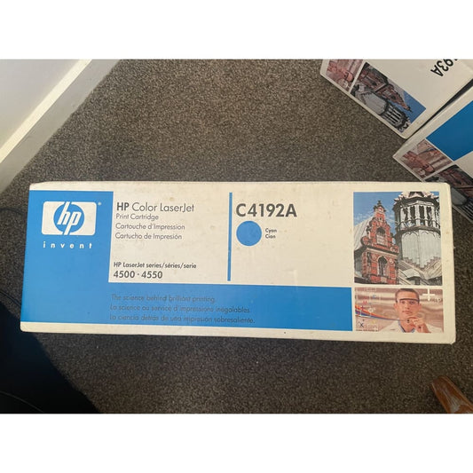 Hp color laserjet c4192a cyan cartridge - toner & inkjet cartridges cartridges - electronics & accessories - printer