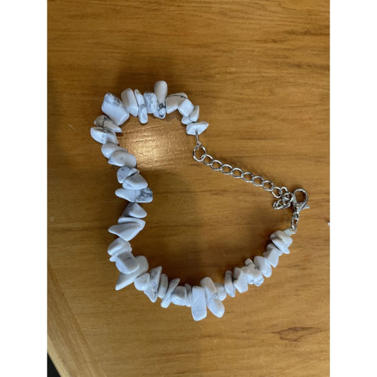 Shein white pebble bracelet - bracelets bracelet - jewelry fashion accessories