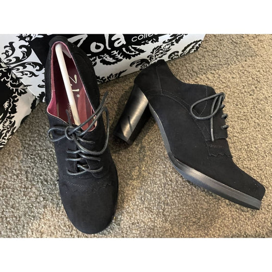 Brand new zola collection size 37 leather heels - heels clothing & fashion - heels - shoes women’s shoes