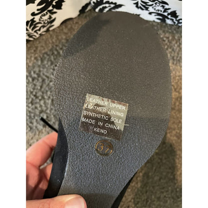 Brand new zola collection size 37 leather heels - heels clothing & fashion - heels - shoes women’s shoes