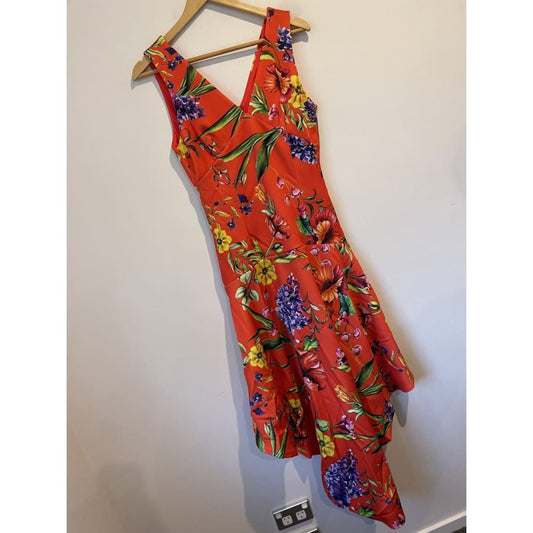 Bnwt true violet size 10 asymmetrical dress - 10 - dresses clothing & fashion - dresses women’s apparel