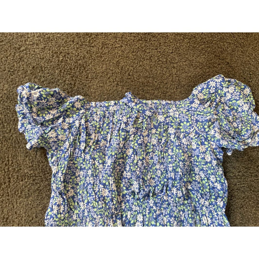 Brand new switch girls size 10 100% viscose floral dress - clothing & fashion - dresses women’s apparel