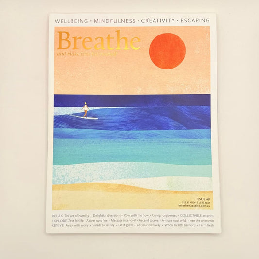 Breathe magazine - issue 49 - consumer magazines printed media