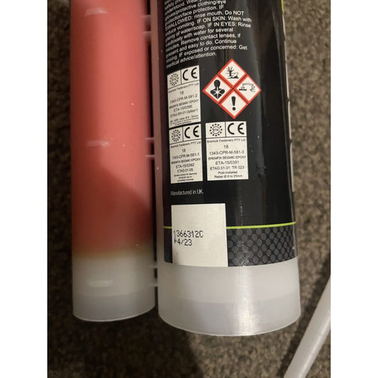 3x brewfix seismic class 2 epoxy bb 04/23 – expired stock – priced to clear - hardware glue & adhesives adhesives