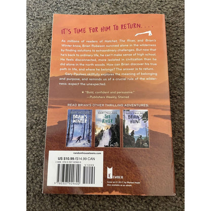 Brian’s return by gary paulsen - books printed media