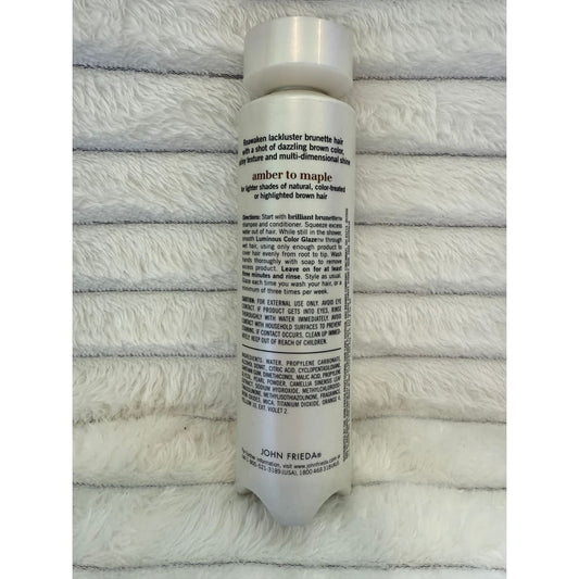John frieda brilliant brunette luminous color glaze 6.5 fl. Oz - hair color health and wellness