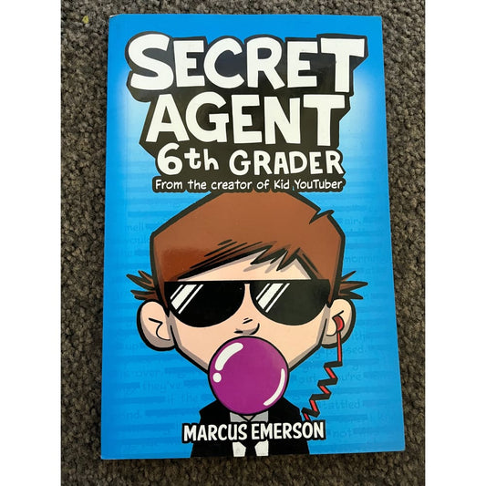 Secret agent 6th grader by marcus emerson - books printed media